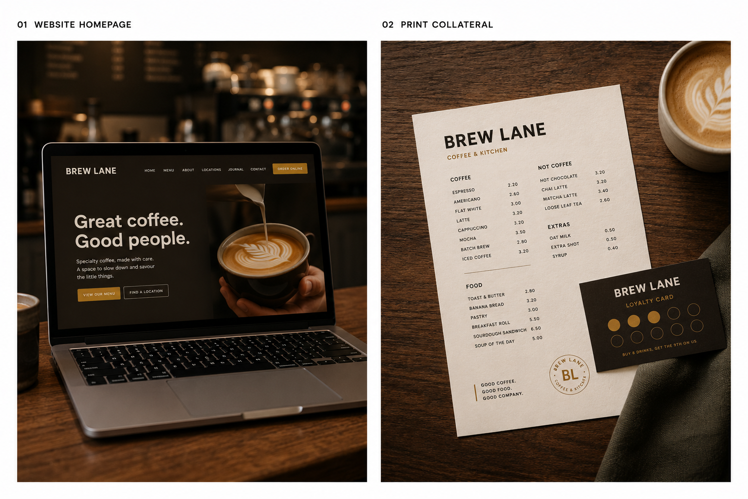 Brew Lane, independent coffee